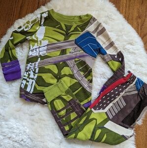 DISNEY Marvel hulk Cotton pajamas set 3